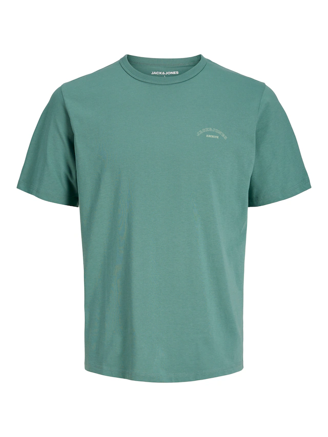 Jack & Jones Rundhalsshirt »JJCOLLEGE LOGO TEE SS CREW NECK«
