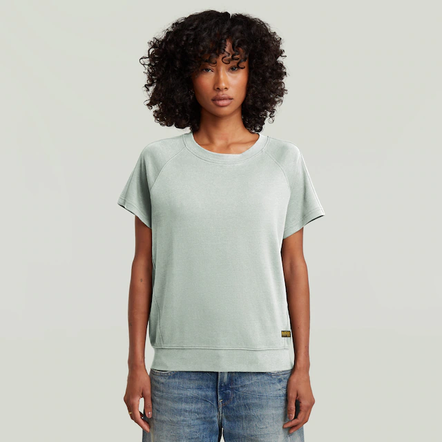 G-STAR T-Shirt »Raglan« Rundhalsform, mit angesetztem Bündchen