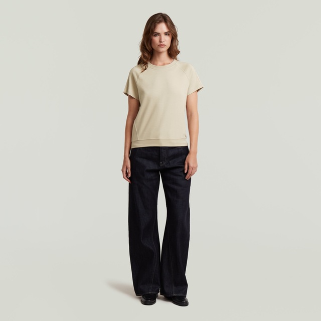 G-STAR T-Shirt »Raglan« Rundhalsform, mit angesetztem Bündchen