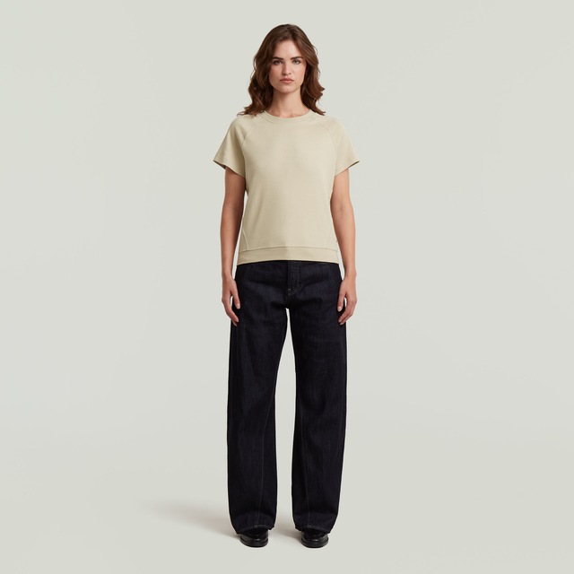 G-STAR T-Shirt »Raglan« Rundhalsform, mit angesetztem Bündchen