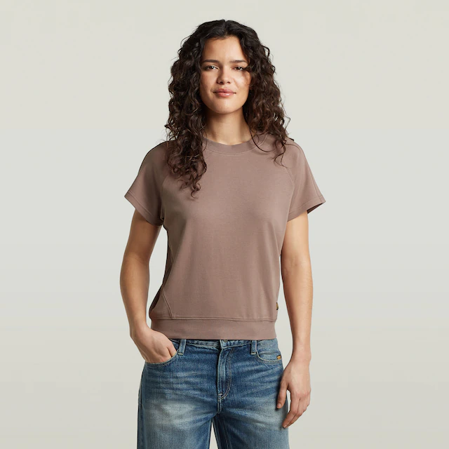G-STAR T-Shirt »Raglan« Rundhalsform, mit angesetztem Bündchen