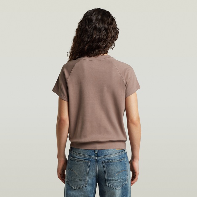 G-STAR T-Shirt »Raglan« Rundhalsform, mit angesetztem Bündchen