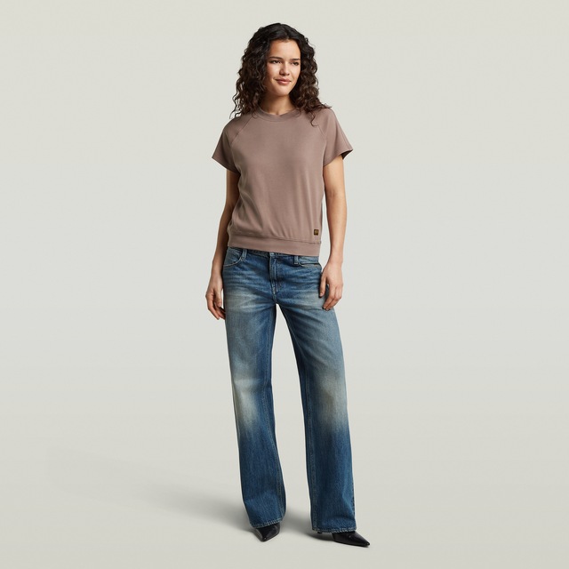 G-STAR T-Shirt »Raglan« Rundhalsform, mit angesetztem Bündchen
