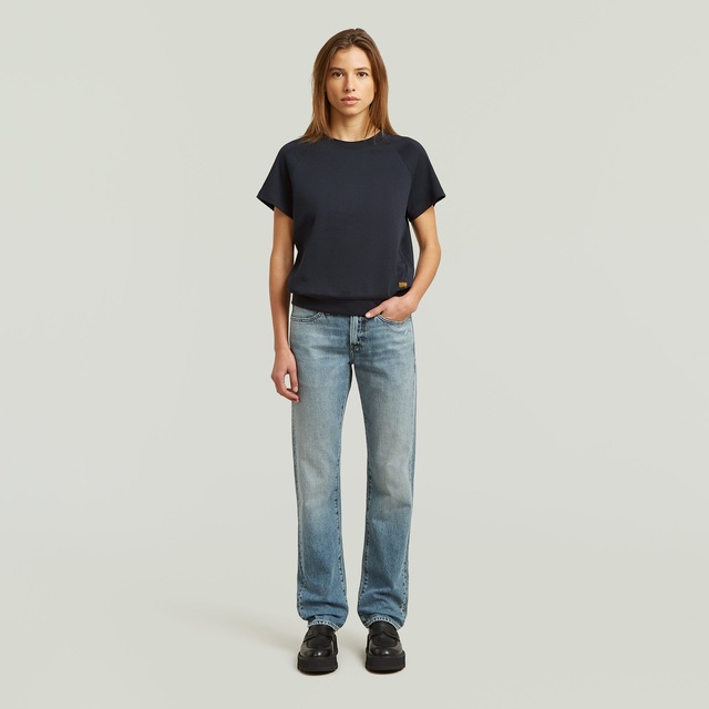 G-STAR T-Shirt »Raglan« Rundhalsform, mit angesetztem Bündchen