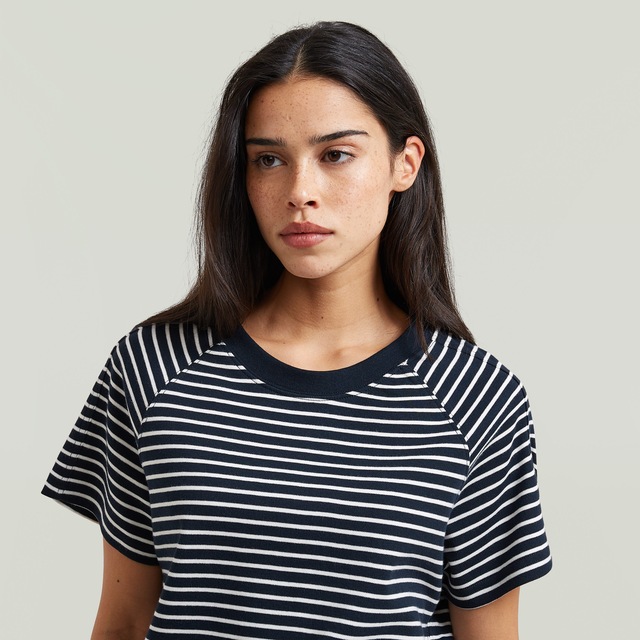 G-STAR T-Shirt »Raglan« Rundhalsform, mit angesetztem Bündchen