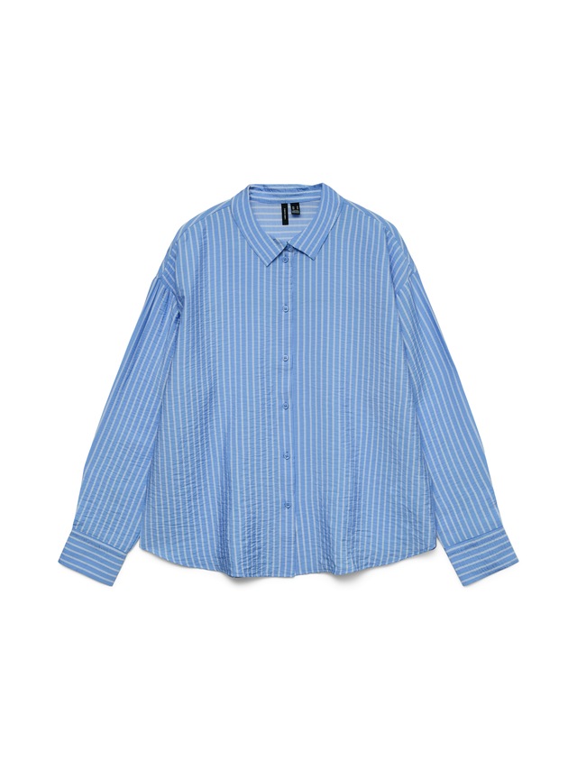 Vero Moda Hemdbluse »VMKAJA LS SHIRT WVN« mit Streifen