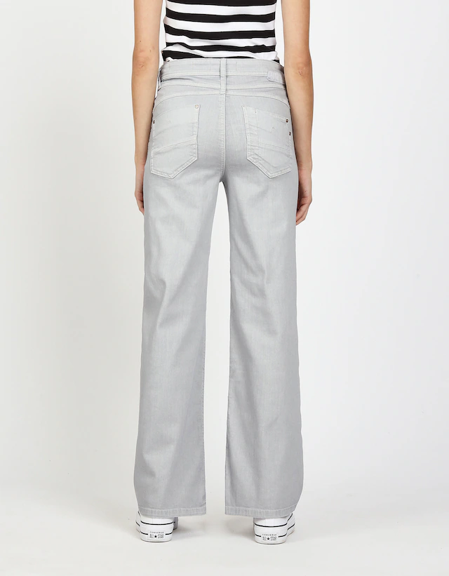 GANG Weite Jeans »94AMELIE WIDE« mit geradem Beinverlauf, weicher Denim