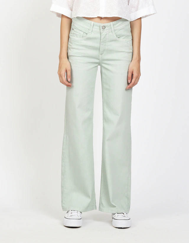 GANG Weite Jeans »94AMELIE WIDE« mit geradem Beinverlauf, weicher Denim