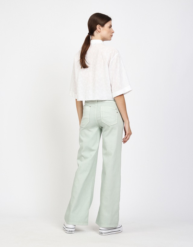 GANG Weite Jeans »94AMELIE WIDE« mit geradem Beinverlauf, weicher Denim