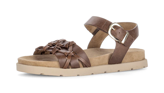 Gabor Riemchensandale , Sandalette, Sommerschuh mit aufwendigen Details