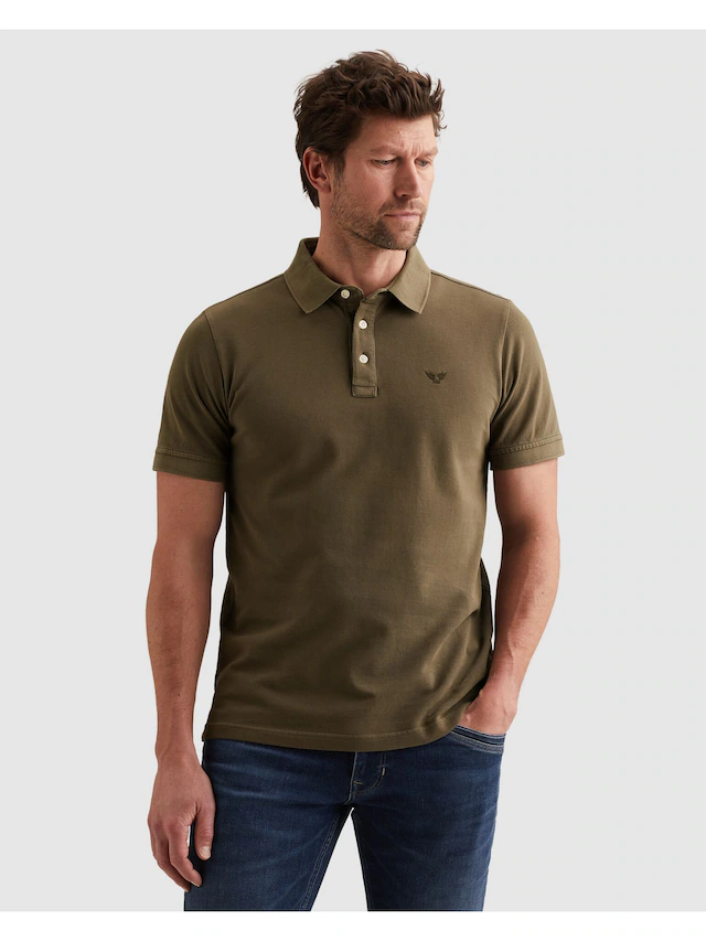 PME LEGEND Poloshirt mit Logo-Stickerei