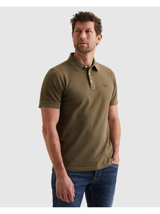PME LEGEND Poloshirt mit Logo-Stickerei