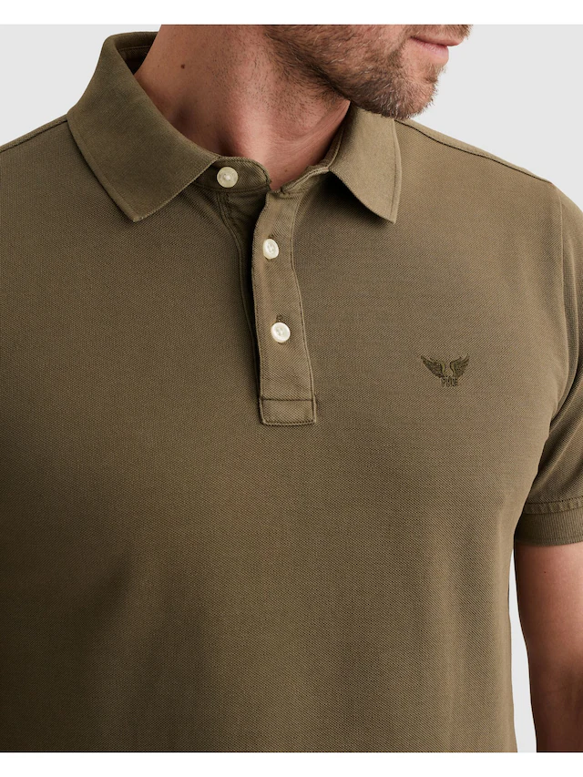 PME LEGEND Poloshirt mit Logo-Stickerei