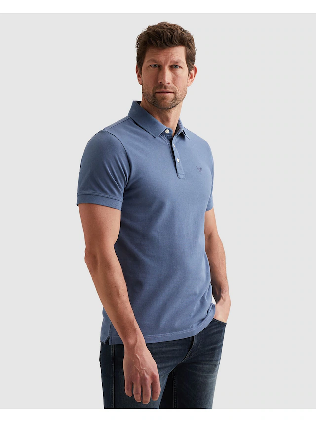 PME LEGEND Poloshirt mit Logo-Stickerei