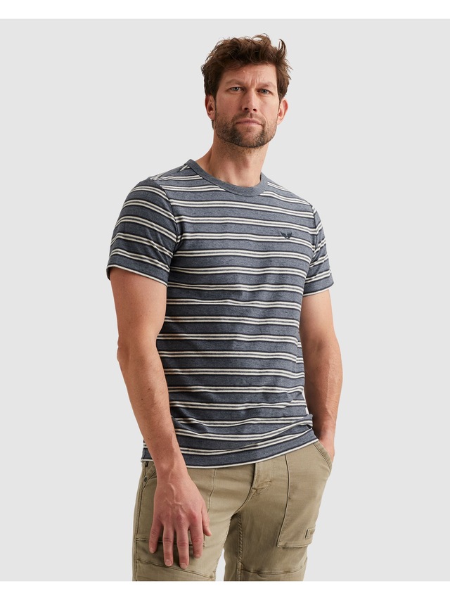 PME LEGEND T-Shirt in melierter Optik