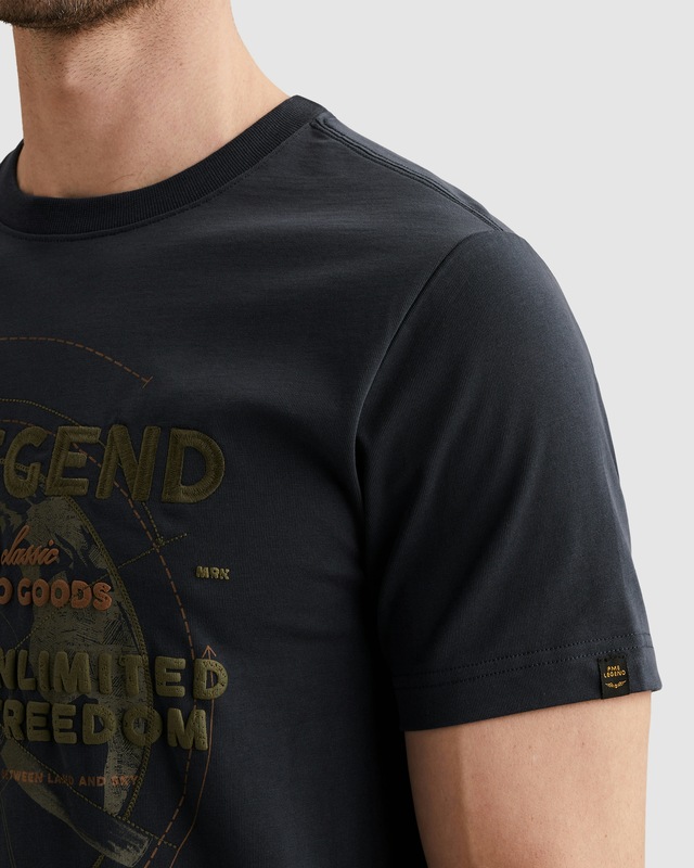 PME LEGEND T-Shirt »Short Sleeve R-Neck Heavy Jersey« mit Print, Regular Fit