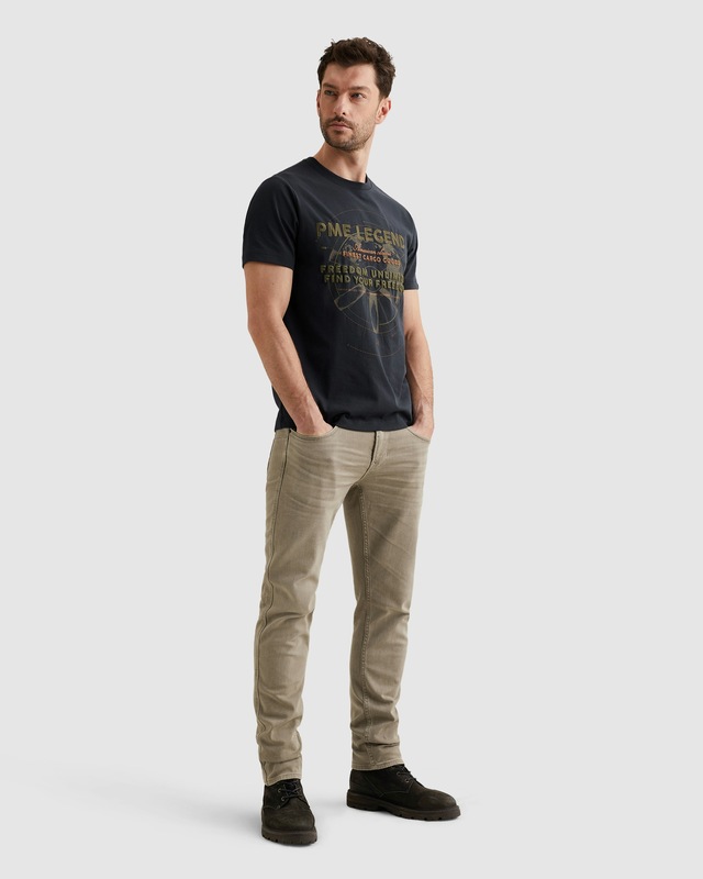 PME LEGEND T-Shirt »Short Sleeve R-Neck Heavy Jersey« mit Print, Regular Fit
