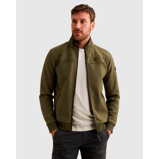 PME LEGEND Sweatjacke seitliche Eingrifftaschen mit Reißverschluss