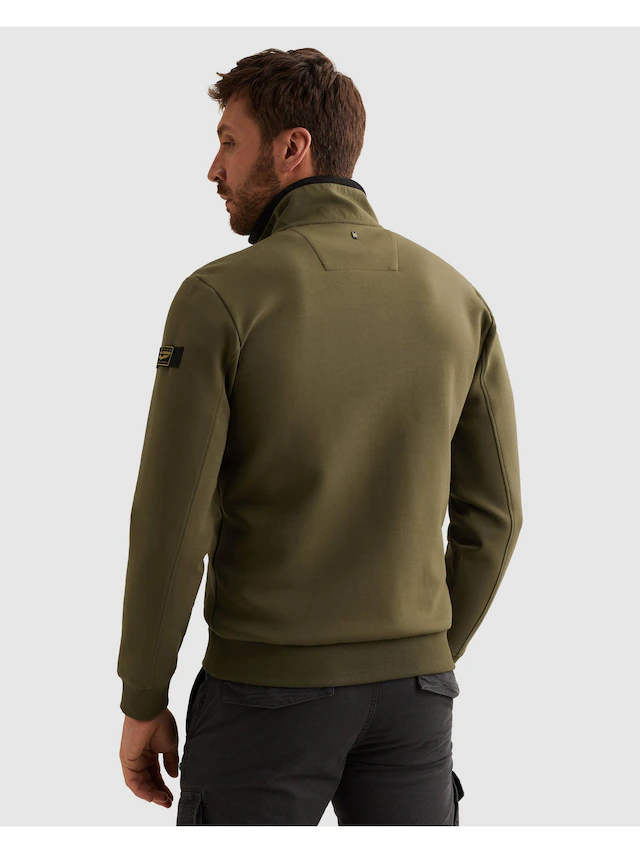 PME LEGEND Sweatjacke seitliche Eingrifftaschen mit Reißverschluss