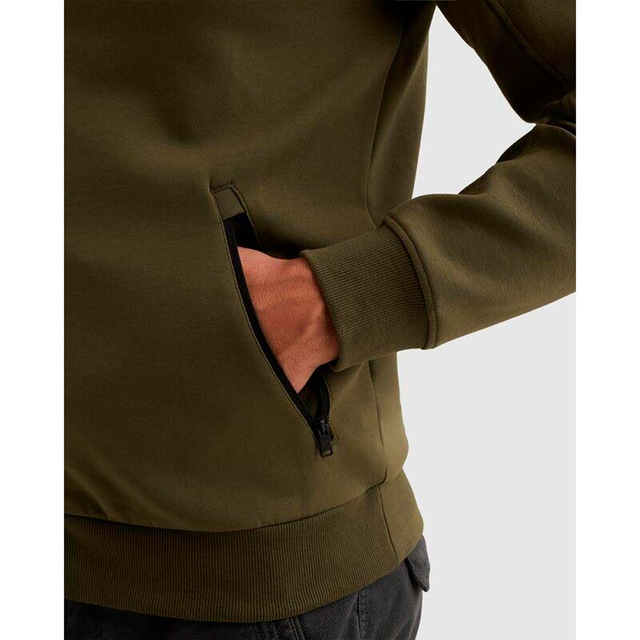 PME LEGEND Sweatjacke seitliche Eingrifftaschen mit Reißverschluss