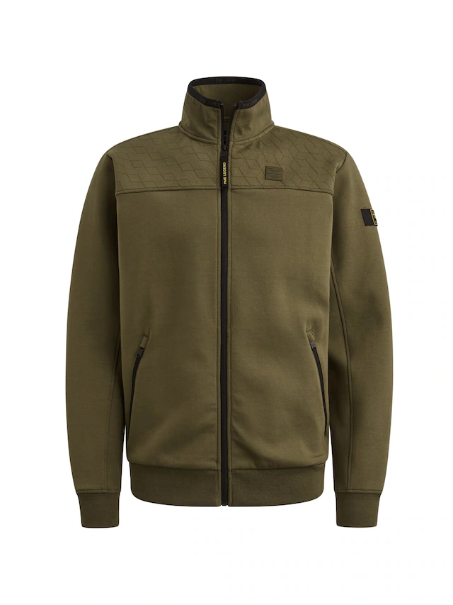 PME LEGEND Sweatjacke seitliche Eingrifftaschen mit Reißverschluss
