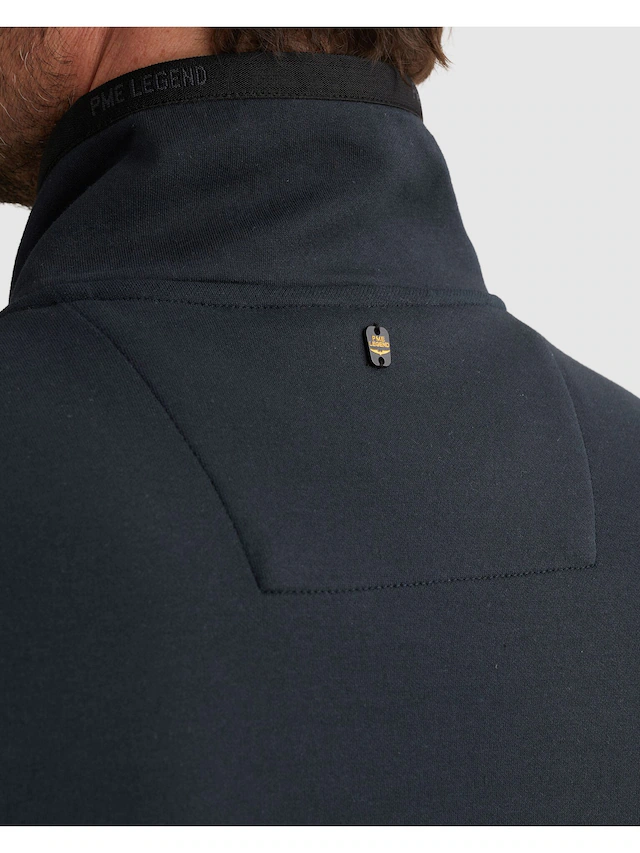 PME LEGEND Sweatjacke seitliche Eingrifftaschen mit Reißverschluss