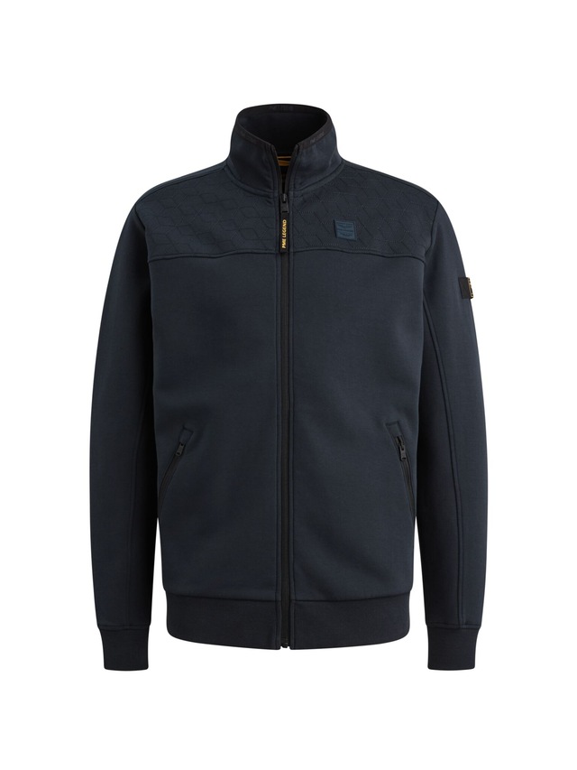 PME LEGEND Sweatjacke seitliche Eingrifftaschen mit Reißverschluss