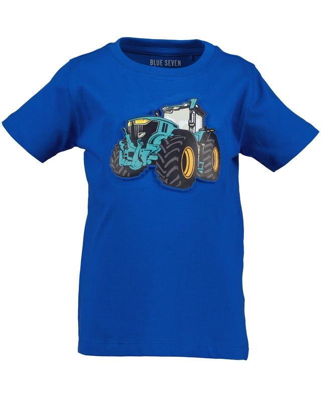 Blue Seven T-Shirt bequeme Passform, ohne Verschluss, bedruckte Optik