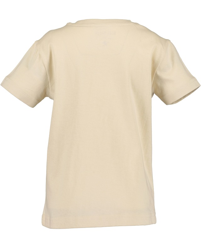 Blue Seven T-Shirt Basic-Passform, bedruckte Optik, Allover-Druck, aus reiner Baumwolle