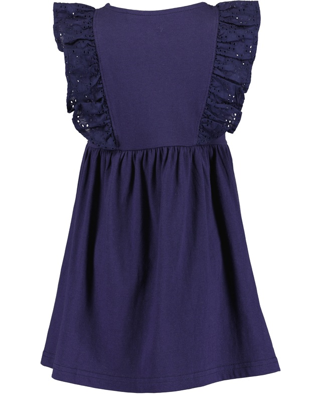 Blue Seven Jerseykleid mit toller Lochspitze