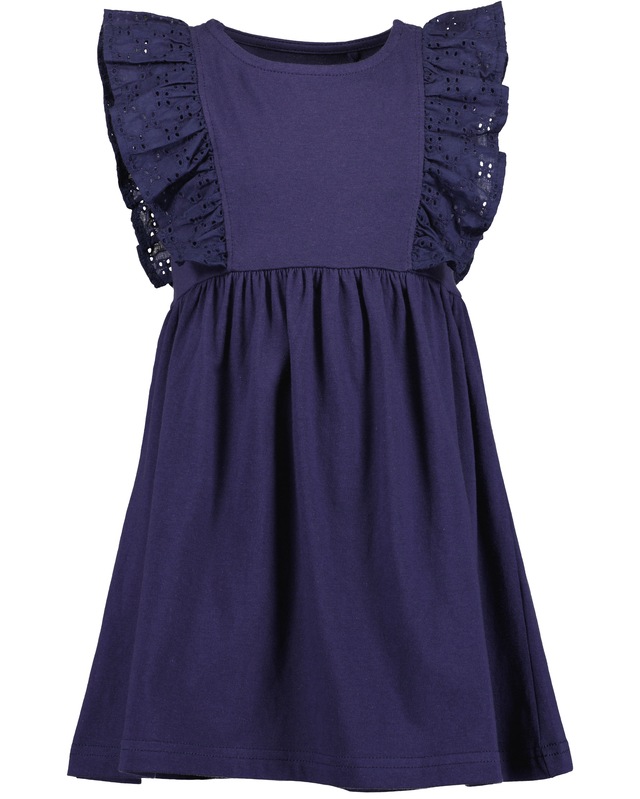 Blue Seven Jerseykleid mit toller Lochspitze