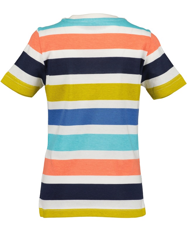 Blue Seven T-Shirt Basic Passform, mit Allover-Druck, aus Single Jersey, pflegeleicht