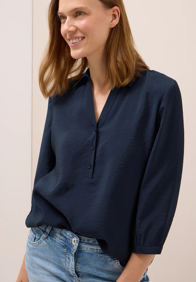 Cecil Longbluse mit 3/4 Ärmeln
