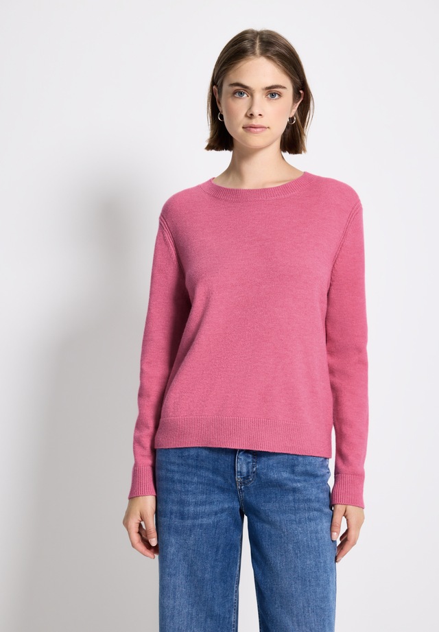 STREET ONE STUDIO Strickpullover aus softem Materialmix