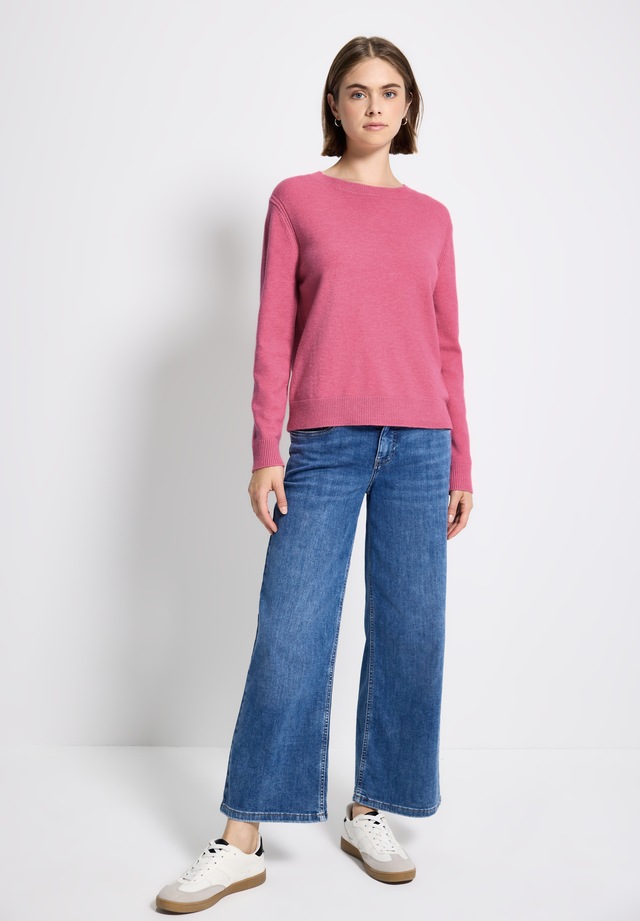 STREET ONE STUDIO Strickpullover aus softem Materialmix
