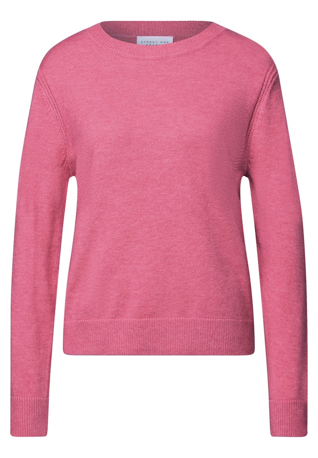 STREET ONE STUDIO Strickpullover aus softem Materialmix