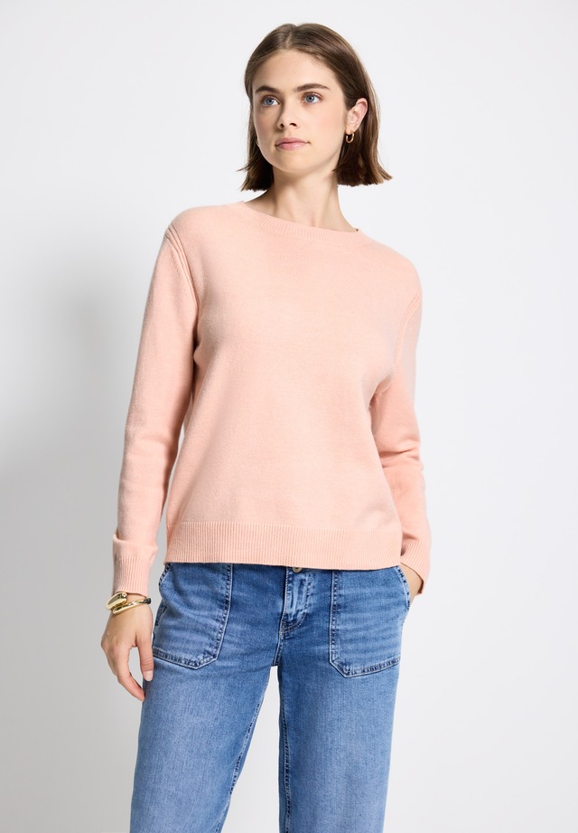 STREET ONE STUDIO Strickpullover aus softem Materialmix