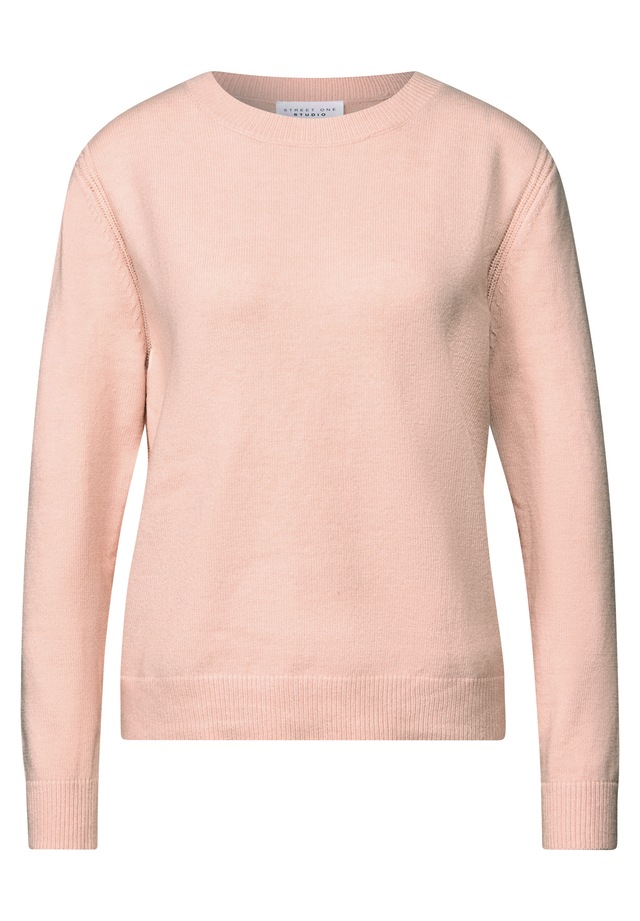 STREET ONE STUDIO Strickpullover aus softem Materialmix