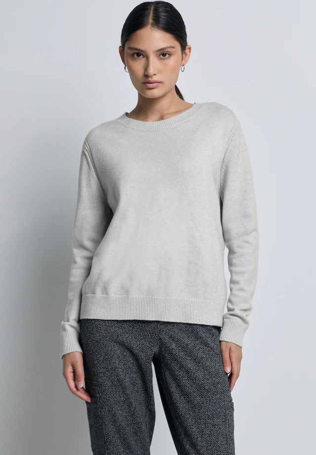 STREET ONE STUDIO Strickpullover aus softem Materialmix
