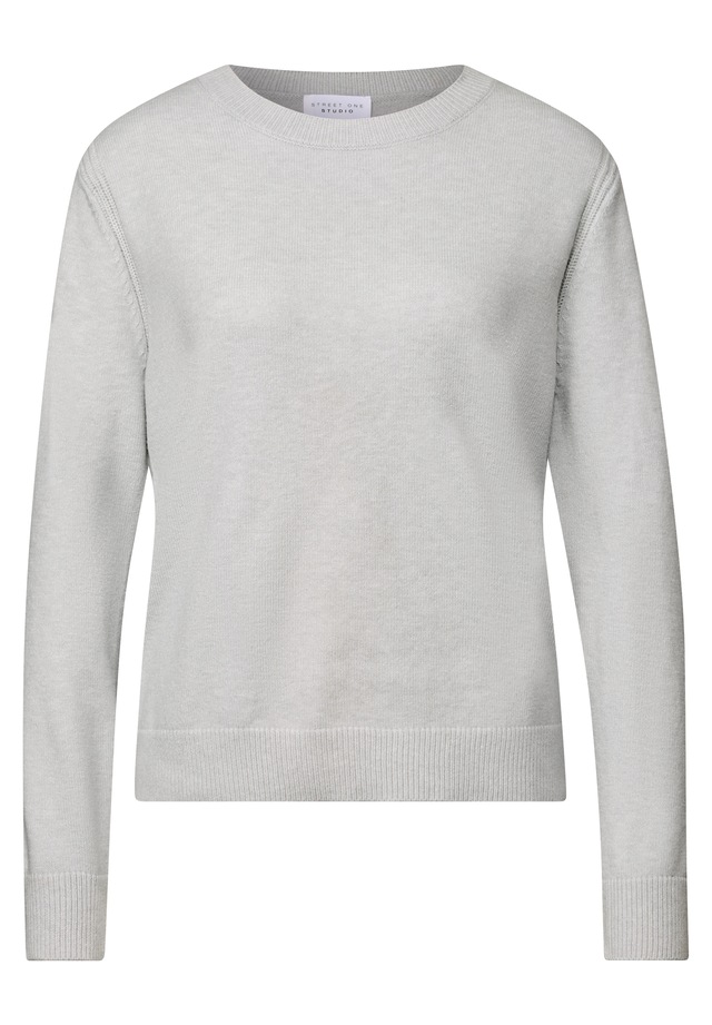 STREET ONE STUDIO Strickpullover aus softem Materialmix