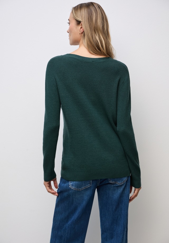 STREET ONE Strickpullover aus softem Materialmix