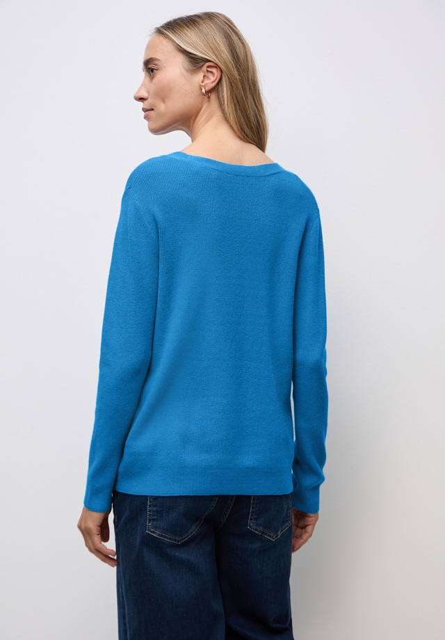 STREET ONE Strickpullover aus softem Materialmix