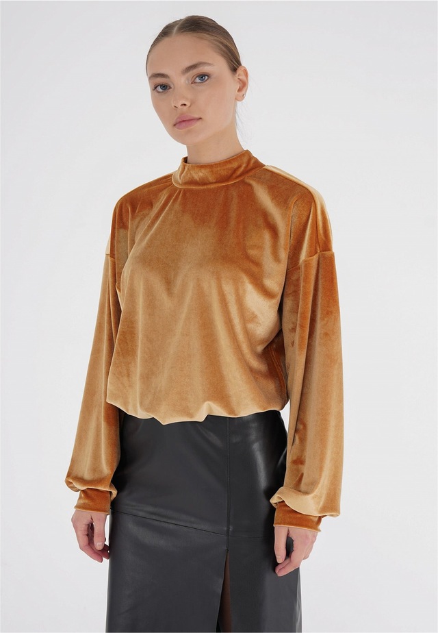 freshlions Klassische Bluse »Remy« 1 mit Knopfleiste im Nacken