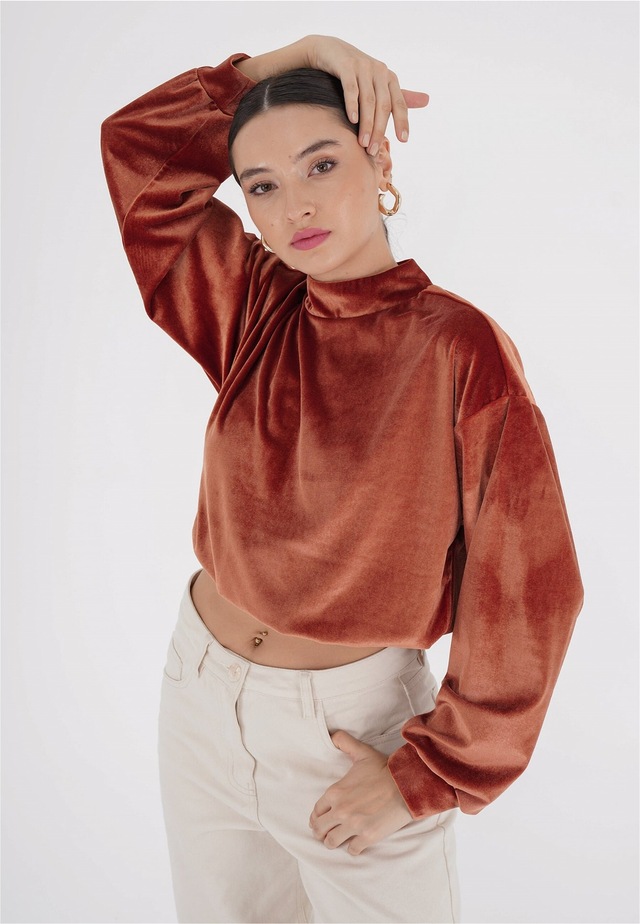 freshlions Klassische Bluse »Remy« 1 mit Knopfleiste im Nacken