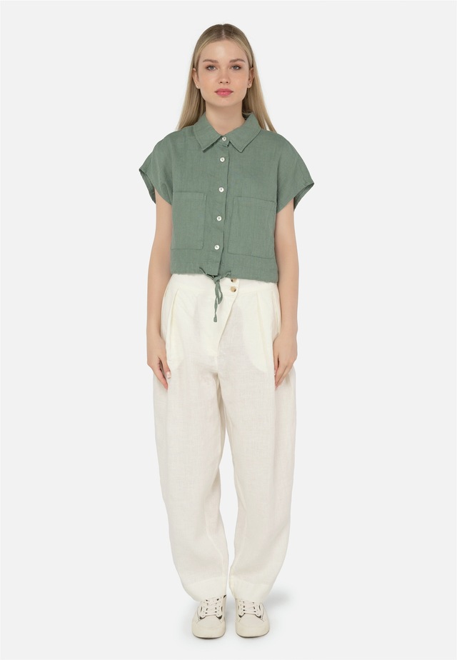 freshlions Klassische Bluse »Savannah« 1 mit lockerer Passform