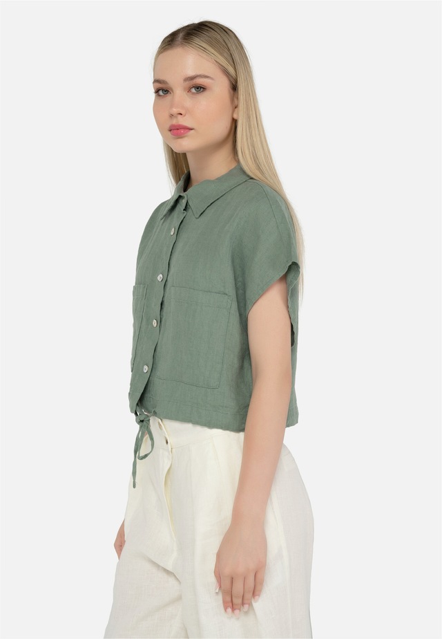 freshlions Klassische Bluse »Savannah« 1 mit lockerer Passform