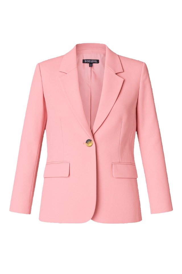 Base Level Jackenblazer »Yella« mit 1-Knopf-Verschluss und Viskose