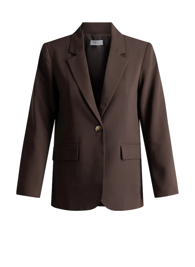 Base Level Jackenblazer »Yella« mit 1-Knopf-Verschluss und Viskose