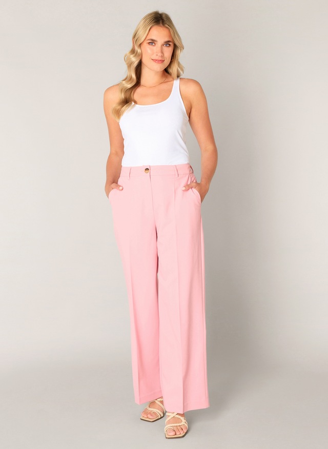Base Level Bundfaltenhose »Yuna« mit Bundfalte und weitem Bein