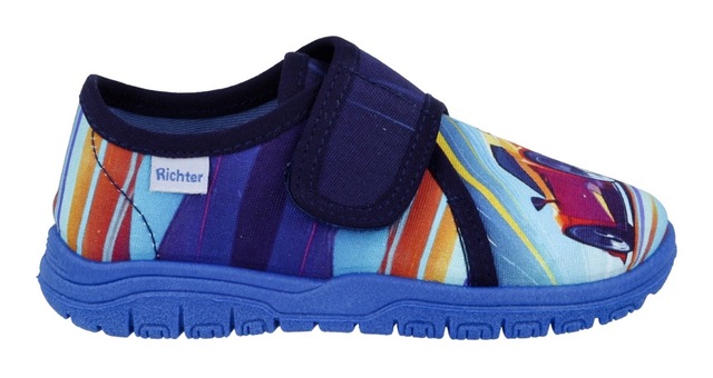 Richter Hausschuh »Mailo« Klettschuh, Kindergartenschuh mit Größenschablone zum Download